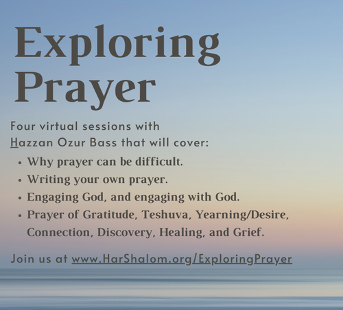 Banner Image for A 4 Week Mini-Session on Prayer